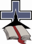 church logo light blue